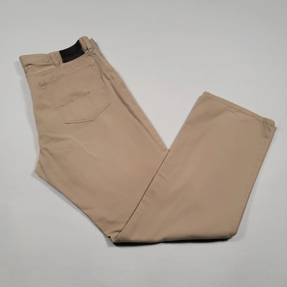 Polo Ralph Lauren‎ Pants Men's 38x32 Straight Leg 5-Pocket Khaki Cotton